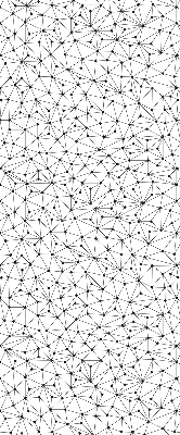 Modern roller blind Connected dots