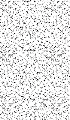 Modern roller blind Connected dots