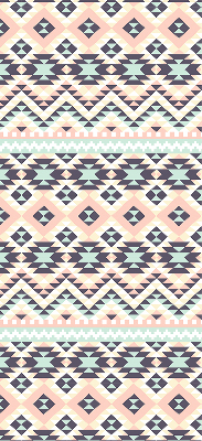 Fabric roller blind Triangle pattern