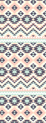 Fabric roller blind Triangle pattern