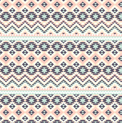 Fabric roller blind Triangle pattern