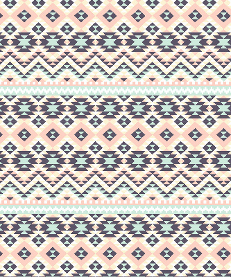 Fabric roller blind Triangle pattern