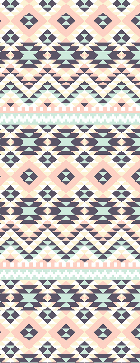 Fabric roller blind Triangle pattern