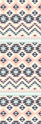 Fabric roller blind Triangle pattern