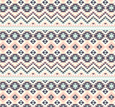 Fabric roller blind Triangle pattern