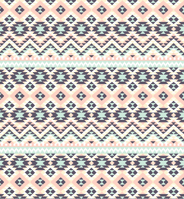 Fabric roller blind Triangle pattern