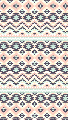 Fabric roller blind Triangle pattern
