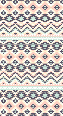 Fabric roller blind Triangle pattern