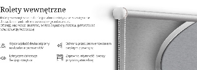 Modern roller blind Metal