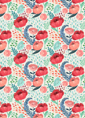 Roller blind for large window Poppy