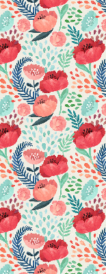 Roller blind for large window Poppy