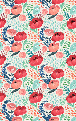 Roller blind for large window Poppy