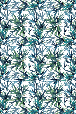 Roller blind for large window Leaves