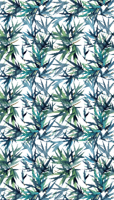 Roller blind for large window Leaves