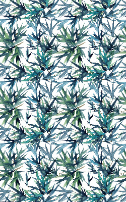 Roller blind for large window Leaves