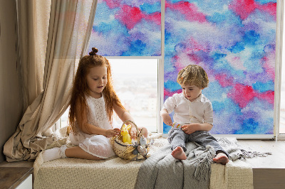 Roller blind for large window Galaxy