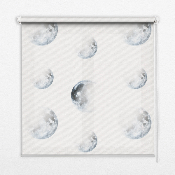 Roller blind for large window Moons