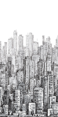 Modern roller blind City