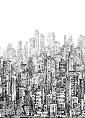 Modern roller blind City
