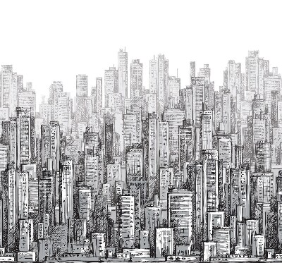 Modern roller blind City