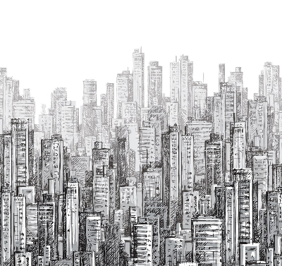 Modern roller blind City