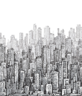 Modern roller blind City