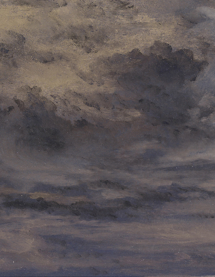 Fabric roller blind Painted Sky