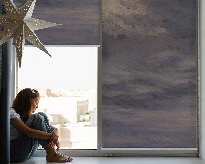 Fabric roller blind Painted Sky