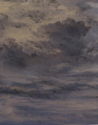 Fabric roller blind Painted Sky