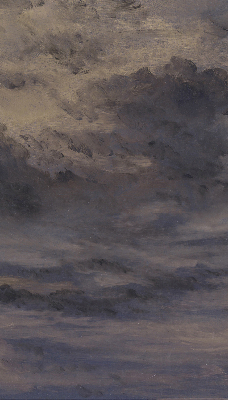 Fabric roller blind Painted Sky
