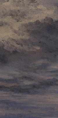 Fabric roller blind Painted Sky