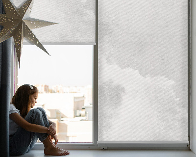 Modern roller blind Gray sky