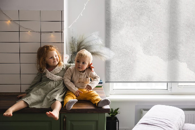Modern roller blind Gray sky
