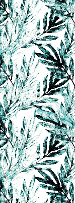 Roller blind for large window Leaves