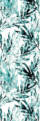 Roller blind for large window Leaves