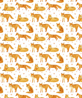Fabric roller blind Foxes