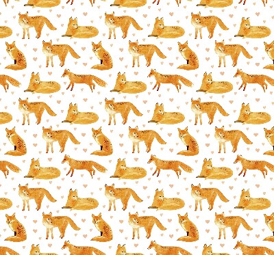 Fabric roller blind Foxes