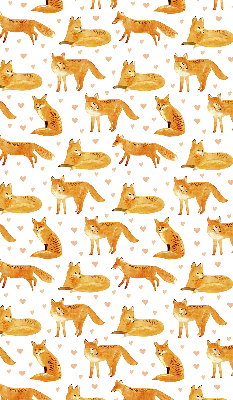 Fabric roller blind Foxes
