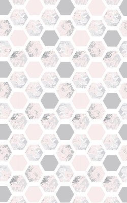 Modern roller blind Hexagons