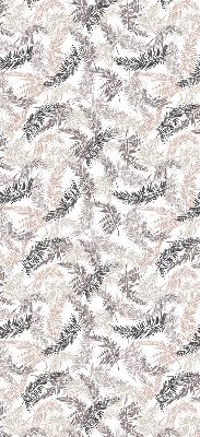 Fabric roller blind Plant leaves