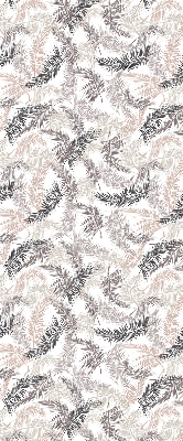 Fabric roller blind Plant leaves