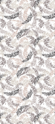 Fabric roller blind Plant leaves