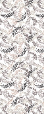 Fabric roller blind Plant leaves