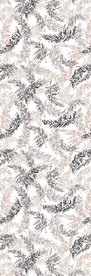 Fabric roller blind Plant leaves