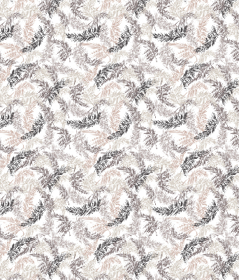 Fabric roller blind Plant leaves