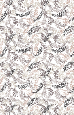 Fabric roller blind Plant leaves
