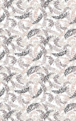 Fabric roller blind Plant leaves