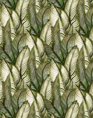 Modern roller blind Leaves