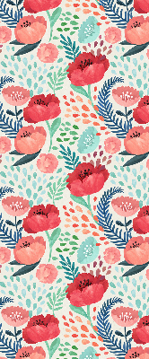 Roller blind for large window Poppy