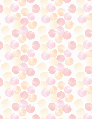 Roller blind for large window Colorful spots